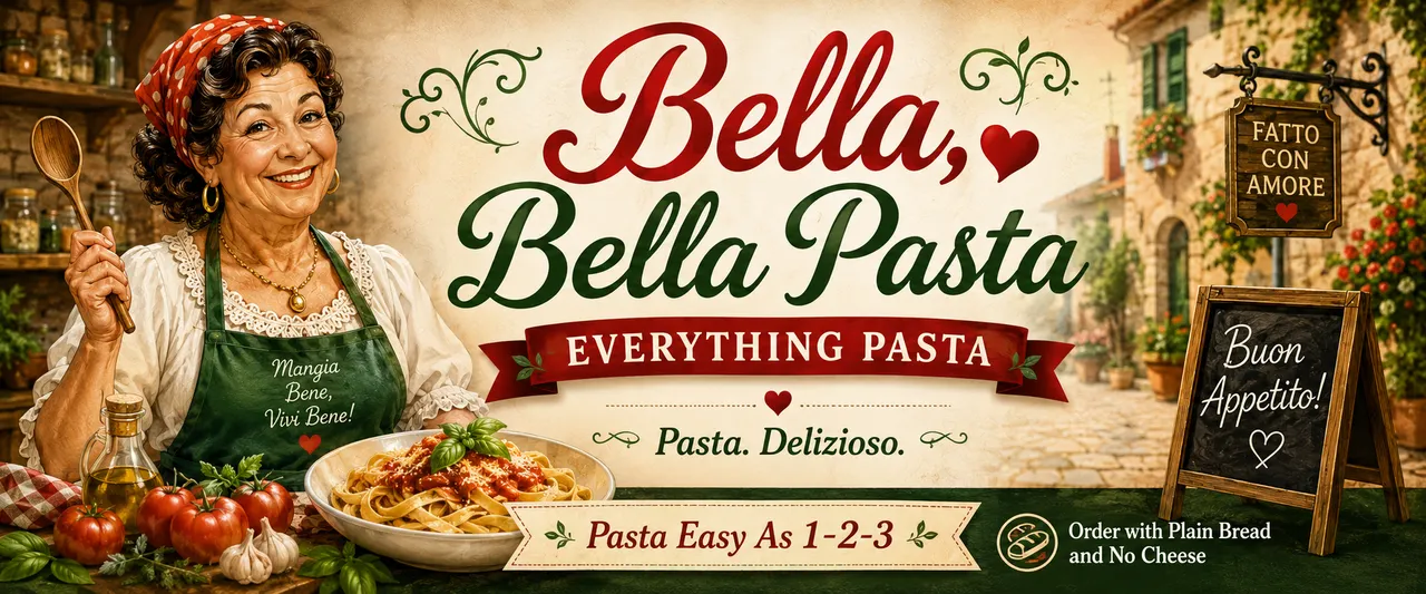 BELLA, BELLA PASTA
