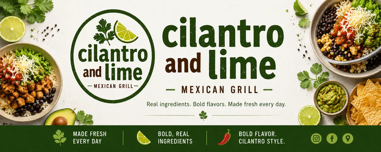 CILANTRO AND LIME